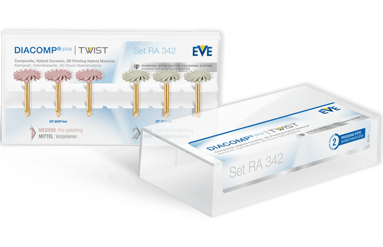 کیت مولت و دیسک پالیش EVE آلمان برای ترمیمهای سرامیکی و کامپوزیتی