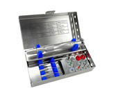 جعبه کیت خارجسازی فایل شکسته دندانپزشکی اندو با فوم نگهدارنده و قابلیت اتوکلاو