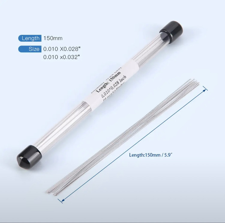 ابزارهای خمشی مخصوص برای شکلدهی سیم ریتینر قبل از باندینگ