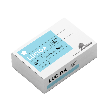 نمونههای دیسک و پوینتهای پرداخت نهایی LUCIDA DIASHINE با ذرات الماس نانو در کیت کدگذاری شده