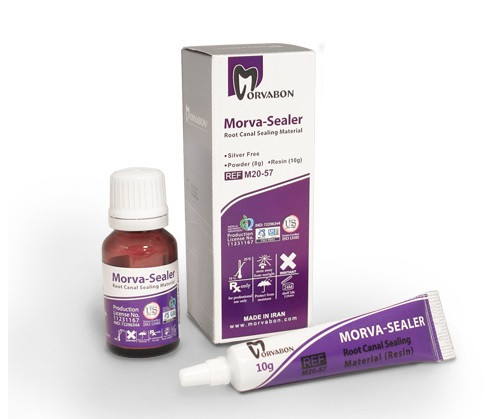 بستهبندی سیلر رزینی مروابن (Morva-Sealer) به صورت تیوپهای دوگانه (پاست/پاست)