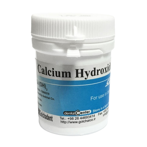 Calcium Hydroxide powder - پودر کلسیم هیدروکساید، خرید و قیمت پودر کلسیم هیدروکساید گلچادنت ا برند، قیمت پودر کلسیم هیدروکساید گلچای