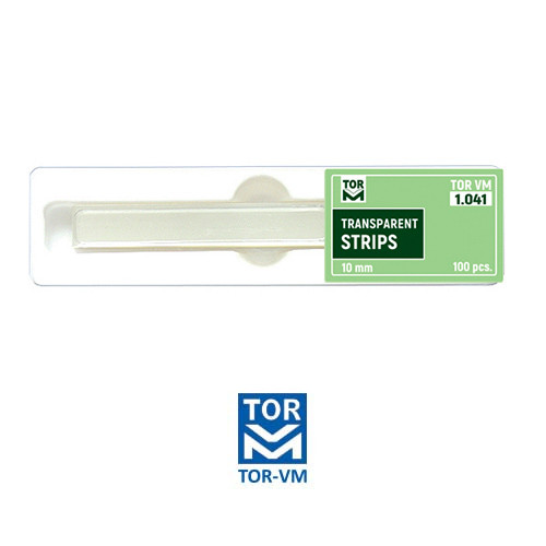 بستهبندی نوارهای شفاف برش خورده TORVM که آماده استفاده سریع هستند