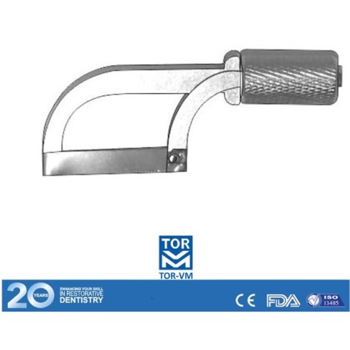 کمان اره Proxicut Holder 1.389 با تیغه ارهای ساینده نازک متصل، آماده برای IPR