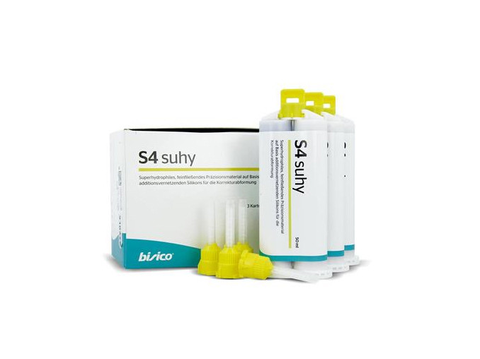 تصویر قالب نهایی که با واش S4 SuHy، جزئیات مارژین را به دقت ثبت کرده است.