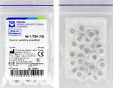 دیسک پرداخت کامپوزیت آبی TOR VM برای مرحله فینیشینگ و صاف کردن ترمیم