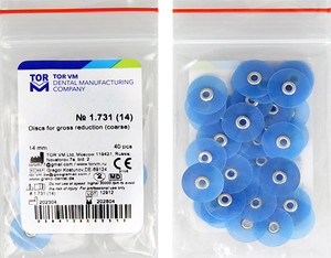 کیت دیسکهای پرداخت کامپوزیت TOR VM به همراه ماندریل و دیسکهای رنگی