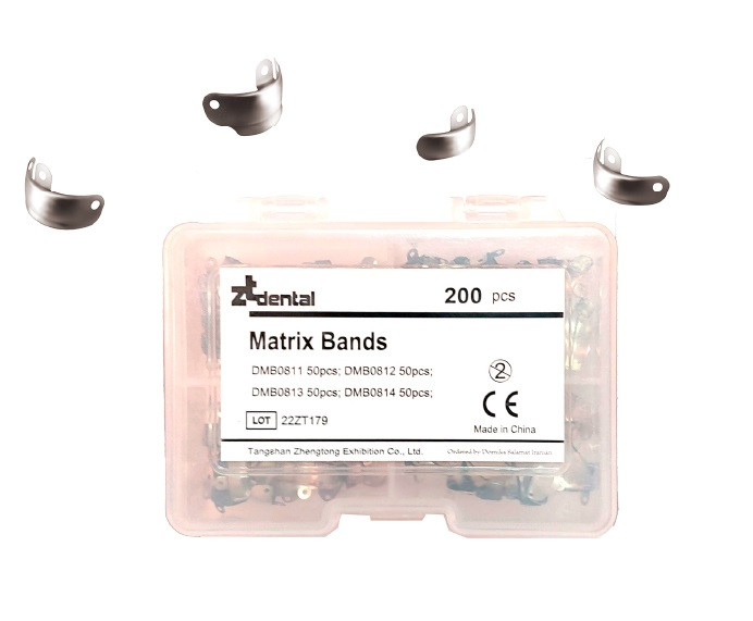 خرید کیت نوار ماتریکس سکشنال آسورت ZT Dental با تنوع سایز