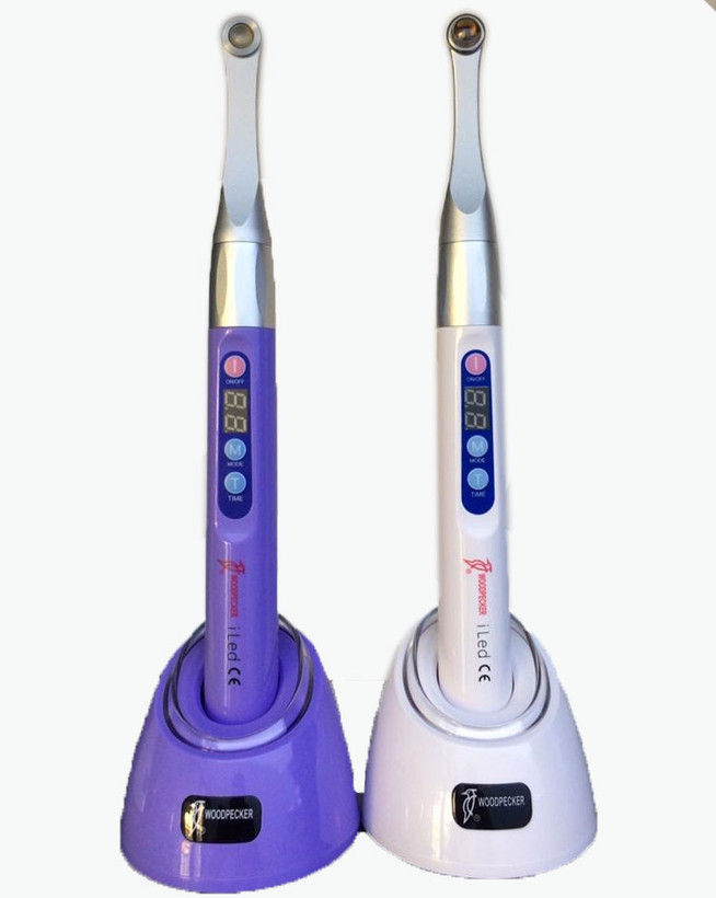 دستگاه لایت کیور Woodpecker مدل I LED Plus با لایت گاید فلزی.