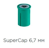 بسته 100 عددی قرقرههای پلاستیکی سوپر کپ برای جایگزینی نگهدارندههای ماتریکس حجیم.