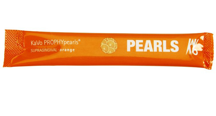 بستهبندی ساشهای پودر جرمگیری KaVo PROPHY pearls | حفظ تازگی و بهداشت پودر