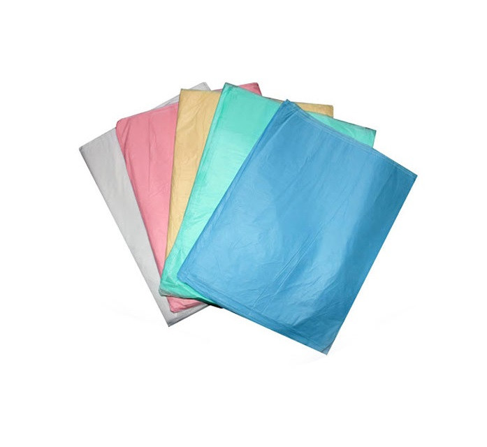 پیشبند نایلونی یکبار مصرف بیمار (بزرگسال) برای استفاده در مراکز درمانی.