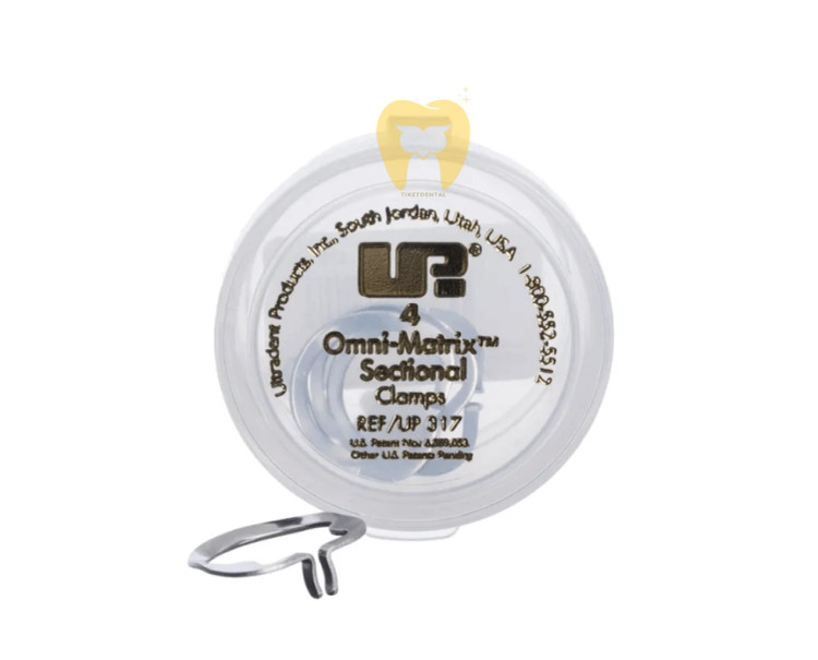 کلمپ یونیورسال الترادنت | رینگ یا کلمپ نیتینول برای سیستم ماتریکس سکشنال با قابلیت جداسازی دندان