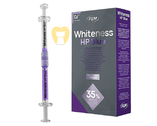 بستهبندی کیت بلیچینگ سرنگی Whiteness HP Blue FGM.