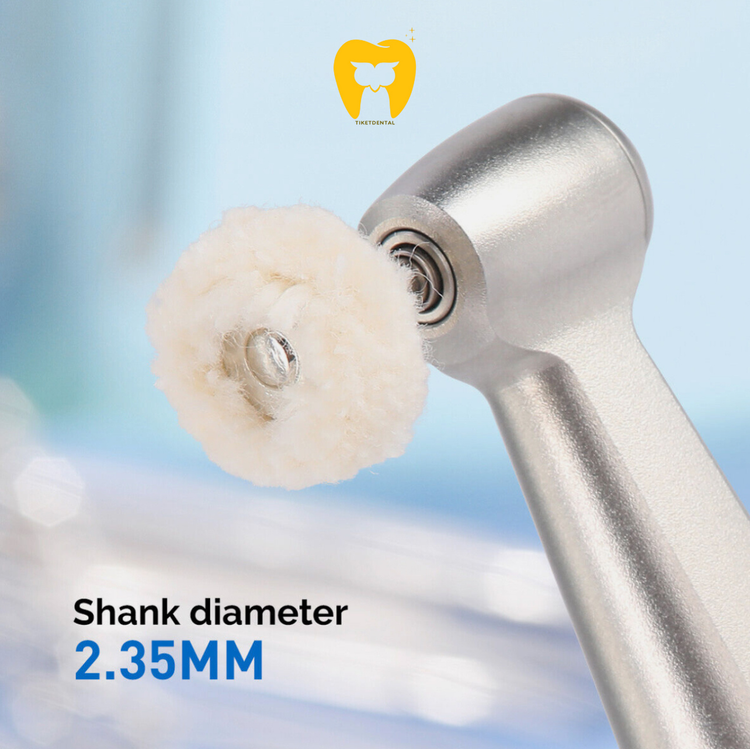 نتیجه نهایی ترمیم پالیش شده با براش Azdent.