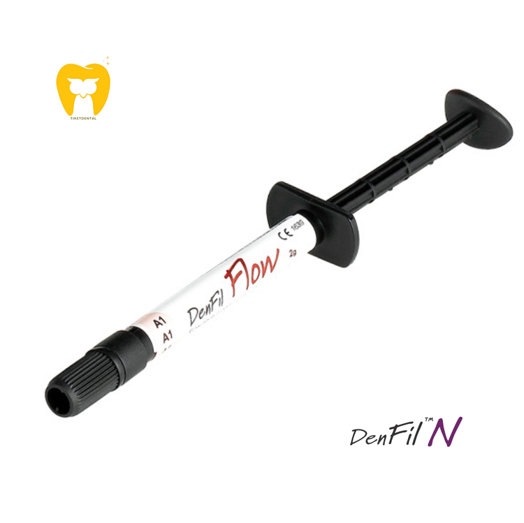 سرنگهای کامپوزیت فلو DenFil Flow با نوک نازک.