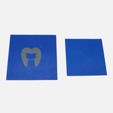 یک ورق رابردم رنگی کوچک (۵x۵ اینچ) برای اطفال.