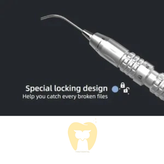 اجزای کیت خارجسازی فایل شکسته COXO C-FR1 شامل تروکار و سرقلمهای NiTi