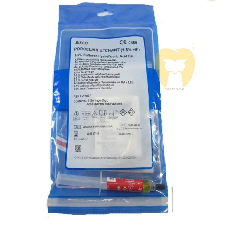 اسید اچ پرسلن HF بیسکو Bisco Porcelain Etchant، پرسلن اچ بیسکو Bisco - Porcelain Etchant