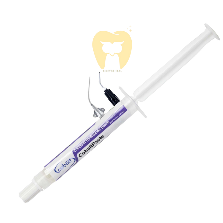 خمیر کلسیم هیدروکساید باریم سولفات کبالت | داروی داخل کانالی با pH قلیایی بالا برای اثر ضد میکروبی