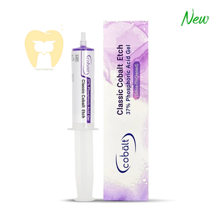اسید اچ ۳۷٪ سیلیکایی جامبو کبالت | ژل فسفریک اسید برای اچینگ مینا و عاج با کنترل بالا