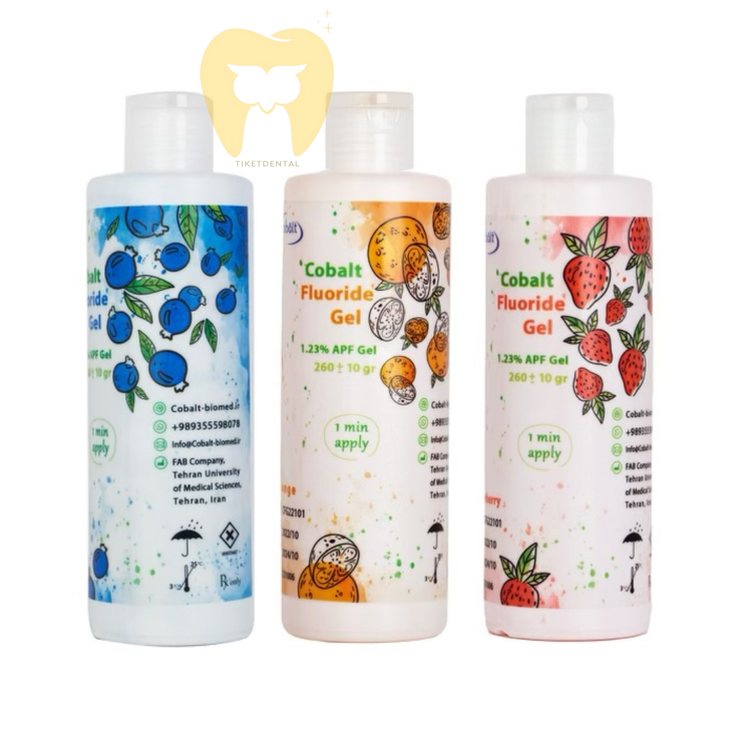 ژل فسفات فلورایدی اسیدی کبالت (APF Gel) | فلورایدتراپی کلینیکی سریع با pH اسیدی