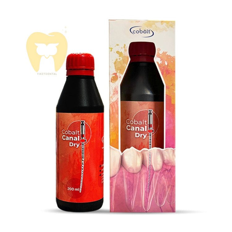 کانال درای کبالت | محلول اتانول برای حذف رطوبت و چربی از کانال ریشه قبل از ابچوریشن