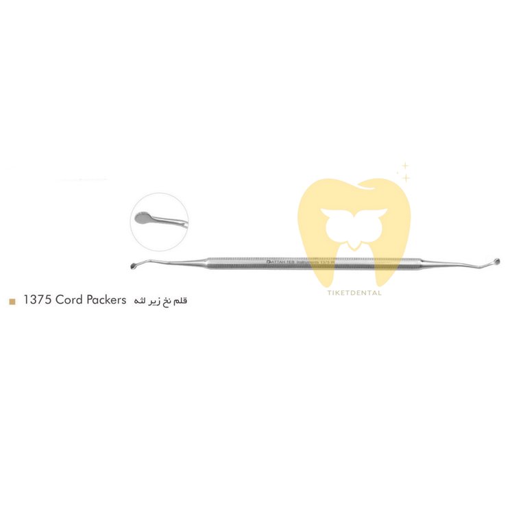 خرید قلم نخ زیر لثه فتاح طب با نوک دندانهدار برای ریتراکشن