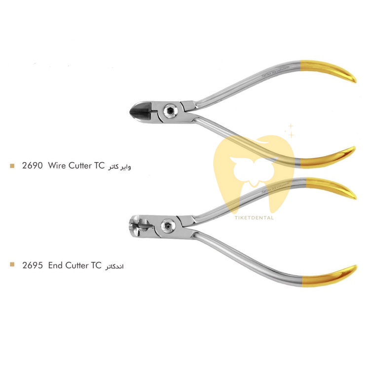 خرید وایر کاتر TC فتاح طب | پلایر ارتودنسی لبه کاربید تنگستن برای برش سیم سخت