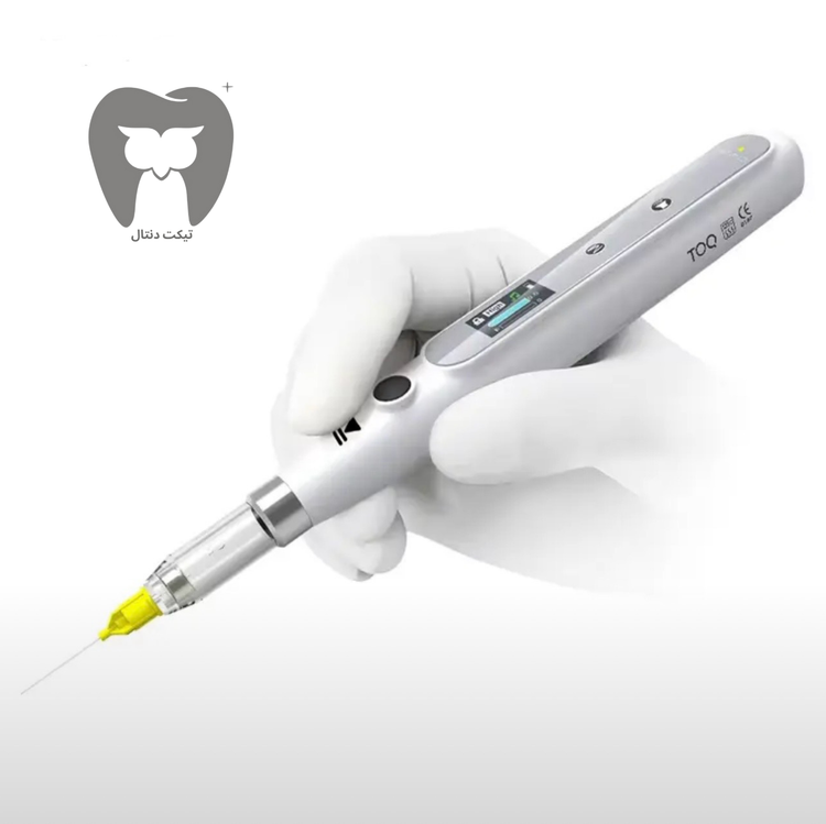 صفحه کنترل دستگاه تزریق بی حسی بدون درد با نمایش سرعتهای قابل انتخاب