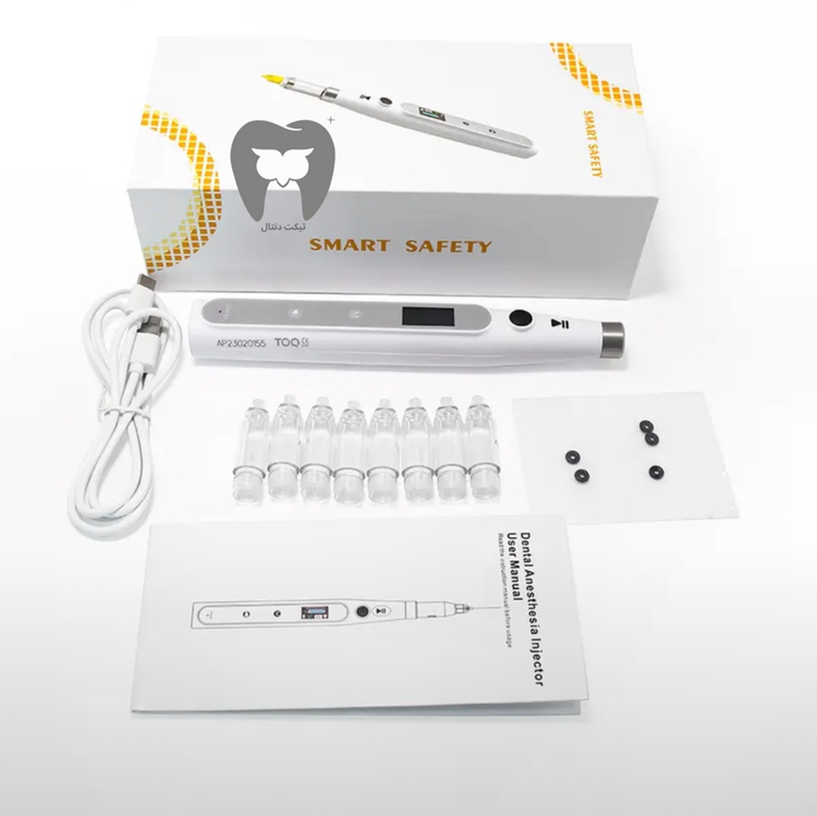 دستگاه تزریق بدون درد وایرلس دندانپزشکی با قابلیت نمایش سرعت و پخش موسیقی