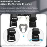 لنز-TTL-بزرگنمایی-5X-کیفیت-اپتیک-بالا-لوپ-دندانپزشکی