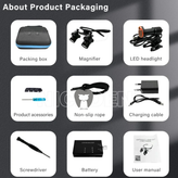 بهترین لوپهای دندانپزشکی با قابلیت تنظیم بزرگنمایی و زاویه