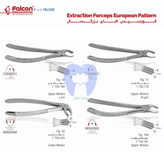 خرید و قیمت ست فورسپس دندانپزشکی فالکن