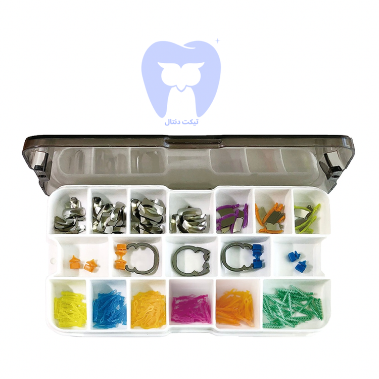 خرید و قیمت کیت سکشنال ماتریس لبه دار ZT Dental