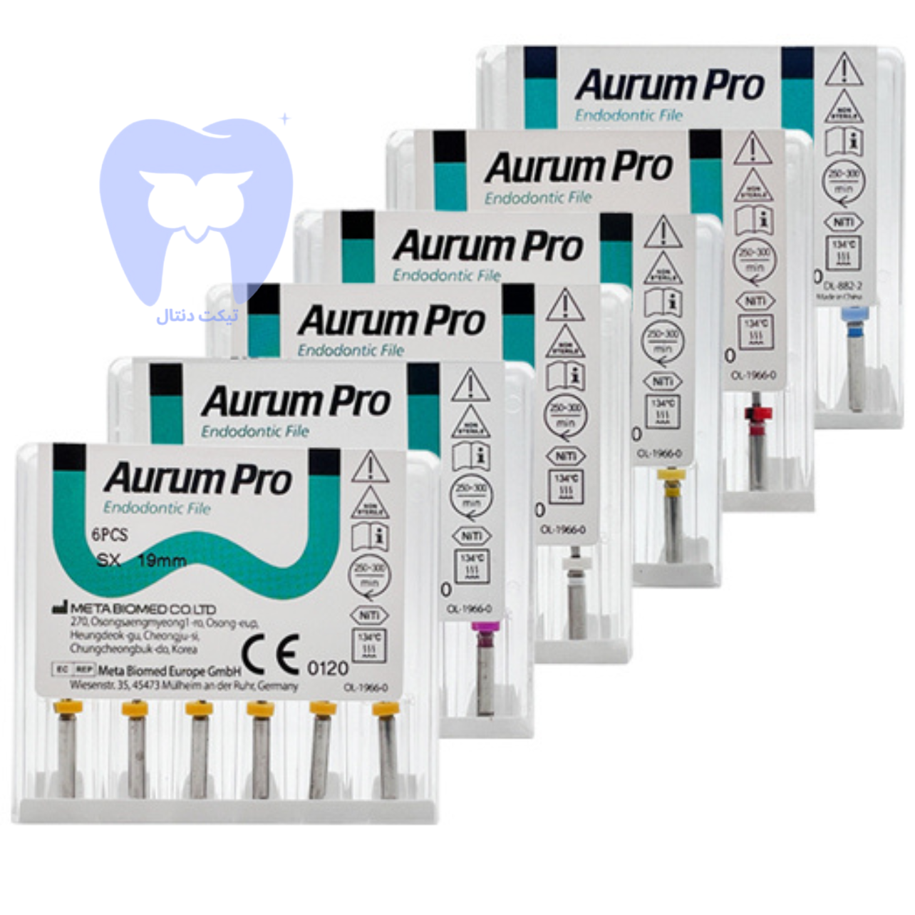 قیمت فایل روتاری Meta Biomed Aurum Pro با تکنولوژی Gold