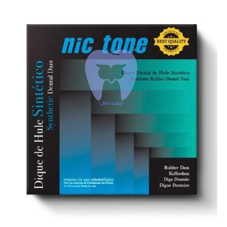 قیمت رابردم پلیمری ضد حساسیت Nic Tone بسته ۳۶ عددی