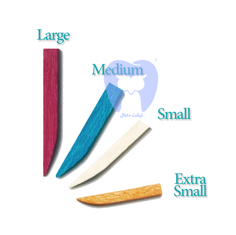 وج-چوبی-آناتومیک-Zt-Dental-با-شکل-V-برای-کانتورینگ-دقیق-لثه-و-پراکسیمال