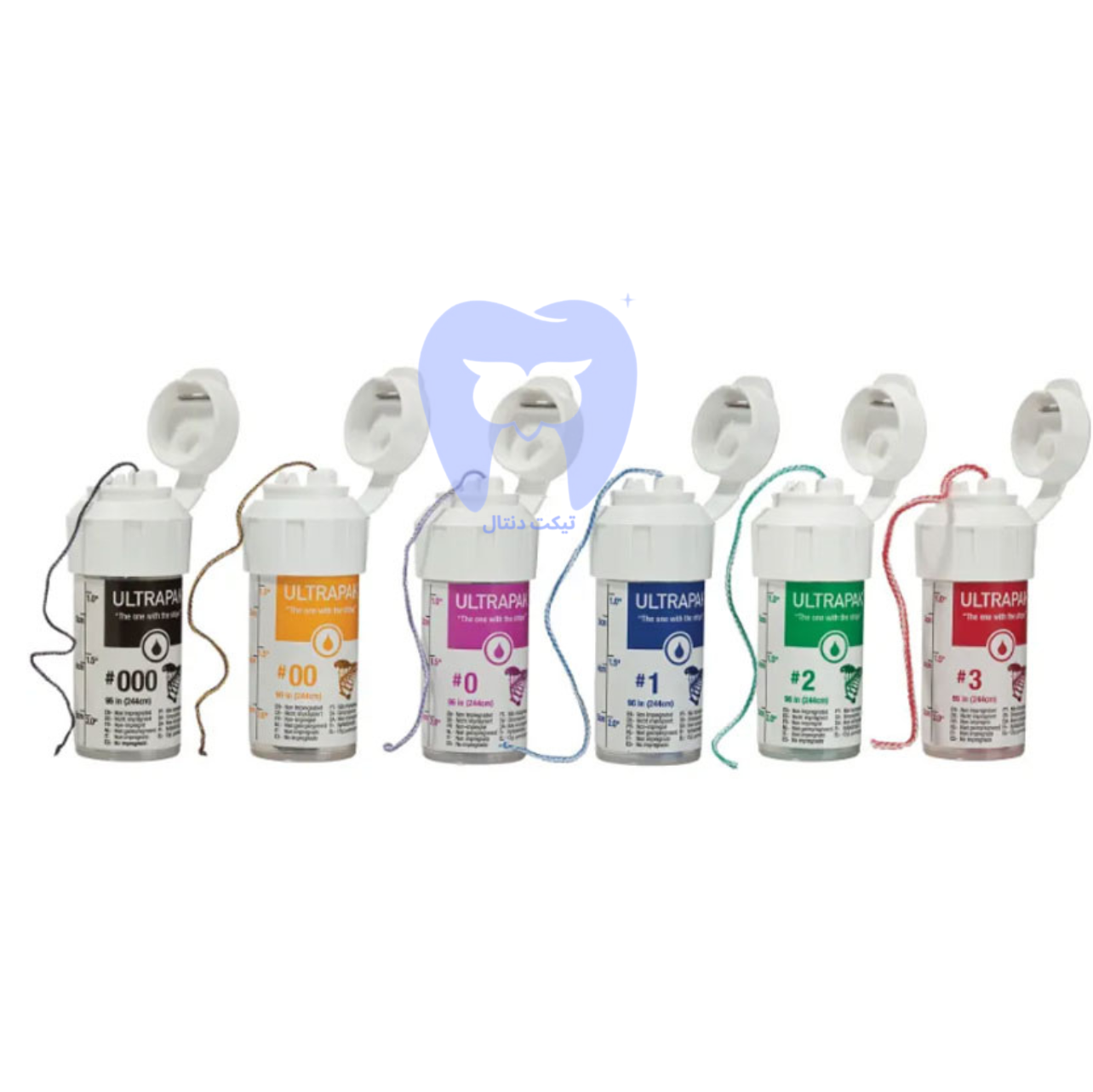 نخ Ultrapak برای ایجاد فضای مناسب جهت ثبت مارجین‌های ترمیمی