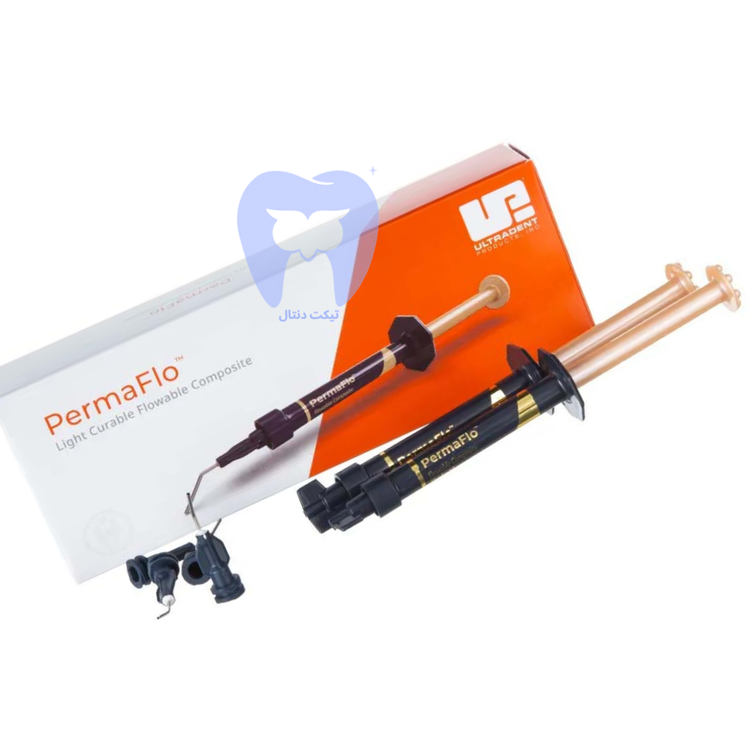 کامپوزیت فلو PermaFlo الترادنت با جریانپذیری عالی، ایدهآل برای لاینر و بیس در ترمیمهای عمیق