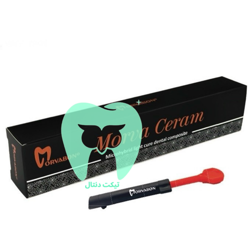 تیوب ۴ گرمی کامپوزیت Morva Ceram مروابن در شیدهای مختلف.