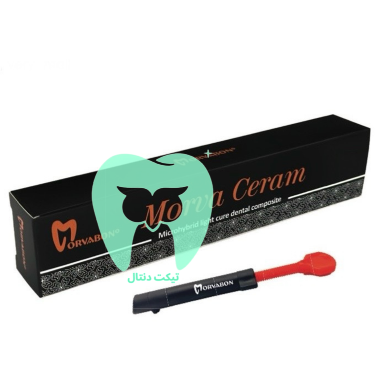 تیوب ۴ گرمی کامپوزیت Morva Ceram مروابن در شیدهای مختلف.