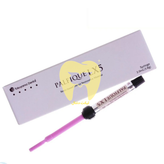 سرنگ کامپوزیت Palfique Asteria توکویاما ژاپن با لوگوی کمپانی و اطلاعات شید.