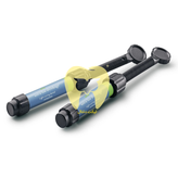 سرنگ کامپوزیت Saremco ELS (Extra Low Shrinkage) سوئیس با برچسب فاقد TEGDMA و HEMA، روی شیار شیدباکس.