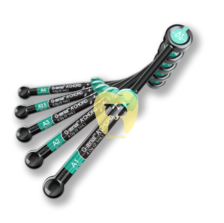 دندانپزشک در حال استفاده از کامپوزیت G-aenial برای ترمیم حفره کلاس I در دندان آسیاب (نشاندهنده کاربرد یونیورسال).