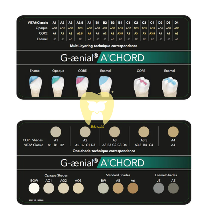 دندانپزشک در حال بررسی براقیت سطح ترمیم نهایی با G-aenial، که جلاپذیری عالی و درخشش طولانیمدت آن را تأیید میکند.