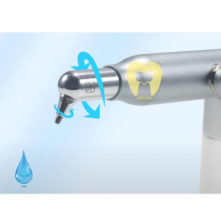 نازل ششگانه ایرپولیشر داخل دهانی برای پاکسازی مؤثر بایوفیلم سابجینجیوال