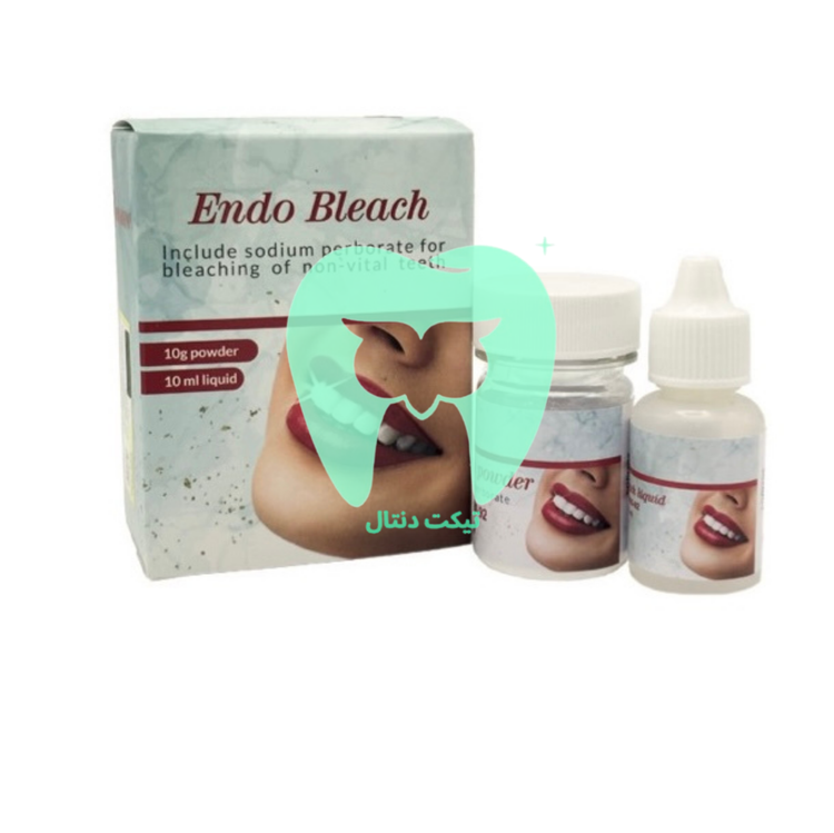 بستهبندی سیستم اندوبلیچ مروابُن (پودر و مایع) مخصوص سفید کردن دندانهای Non-vital.