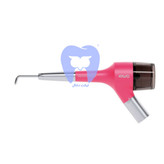 هندپیس ایرفلو KaVo PROPHYflex 4 به رنگ صورتی (Pink) با ظرف پودر متصل.