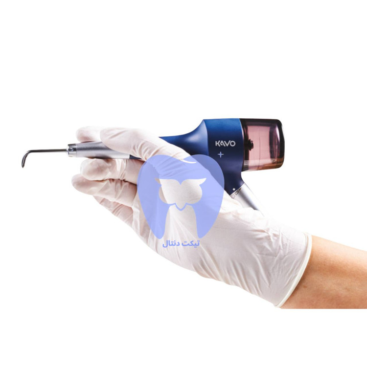 گواهی ساخت "ساخت آلمان" (Made in Germany) روی بدنه دستگاه KaVo.